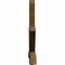 Ekena Millwork Alberta Rough Sawn Timber Gable Bracket, Western Red Cedar, 72"W x 45"H x 4"D x 4"F, 15/12 Pitch GBW072X45X0404ALB00RWR - alternate 5
